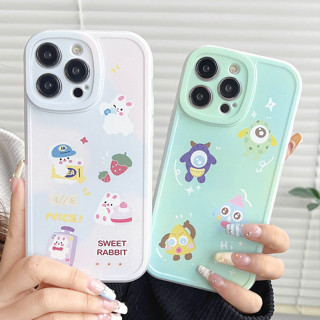 เคสไอโฟน การ์ตูนน่ารัก case iPhone14 13 การ์ตูนคู่สัตว์ประหลาดตัวน้อย เคสซิลิโคน เคสไอโฟน12 เคสไอโฟน7พลัส เคสไอโฟน11 เคสiPhone14Pro caseiPhone13promax เคสไอโฟนxr 14PROMAX casei12 เคสi11 se2020 i6 i6s cases