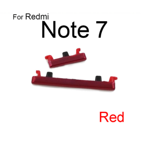 ปุ่มปรับระดับเสียง และปุ่มเปิดปิด อะไหล่ซ่อมแซม สําหรับ Xaiomi Redmi Note 7 Redmi Note 7