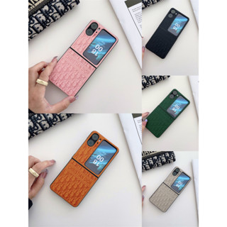 เคสโทรศัพท์มือถือหนัง ฝาพับ กันกระแทก สําหรับ OPPO Find N2 findn2flip