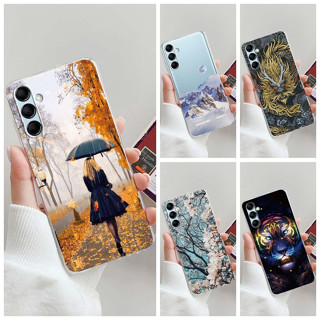 เคสโทรศัพท์มือถือแบบนิ่ม TPU ใส กันกระแทก สําหรับ Samsung Galaxy M14 5G 2023