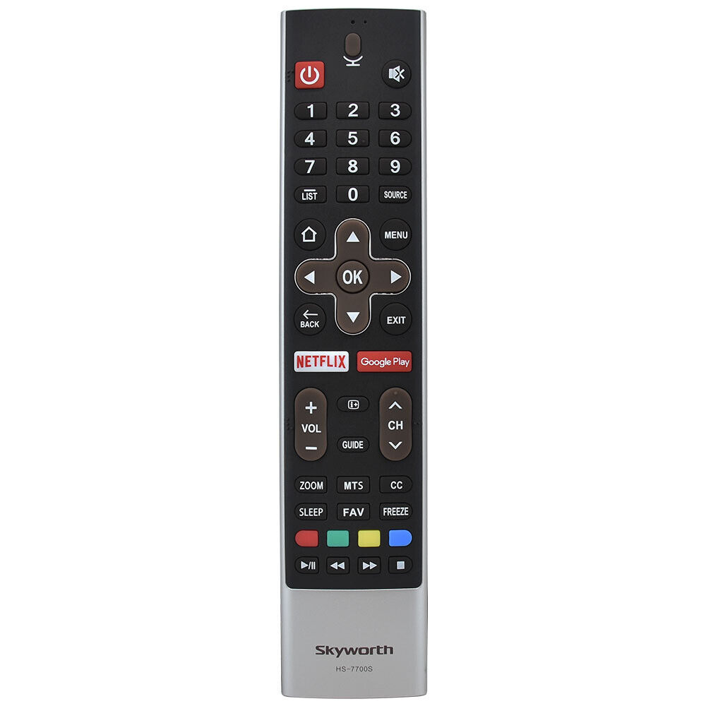 ใหม่ HS-7700S สําหรับ Skyworth Android Voice สมาร์ททีวีรีโมทคอนโทรล HS-7700J G2, G2A, G6 series, XA8
