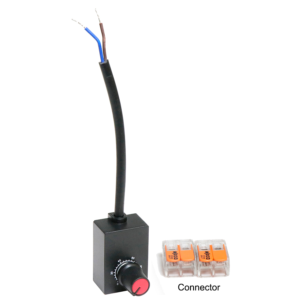 ลูกบิดไฟ LED 0-10V 1-10V หรี่แสงได้ พร้อมสวิตช์ฟังก์ชั่น สําหรับไดรเวอร์พลังงานหรี่แสงได้