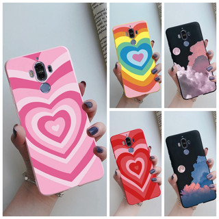 เคสโทรศัพท์ ซิลิโคนนิ่ม กันกระแทก สีแคนดี้ สําหรับ Huawei Mate 9 Mate 9 Mate9