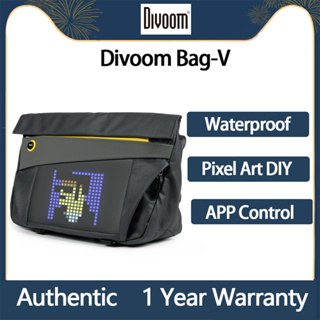 ของแท้ Divoom Sling Bag V กระเป๋าสะพายไหล่แฟชั่น กันน้ํา เหมาะกับผู้ชาย และผู้หญิง สําหรับใส่ iPad