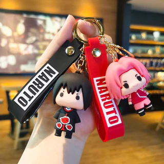 1 Pc การ ์ ตูนน ่ ารักอะนิเมะ Ninja รูปพวงกุญแจตุ ๊ กตากระเป ๋ าเป ้ สะพายหลังจี ้ พวงกุญแจรถของเล ่ นเด ็ ก Party ของขวัญ