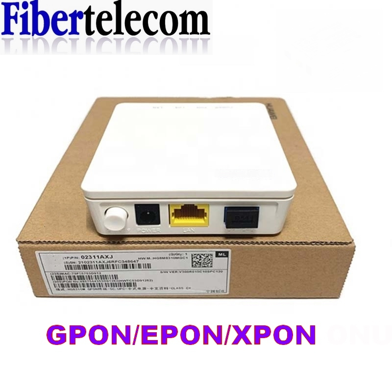 ของแท้ พอร์ต EPON GPON XPON ONU HG8310M 1GE พร้อมพอร์ต Lan เดี่ยว ใช้กับโหมด FTTH เฟิร์มแวร์ภาษาอังกฤษ