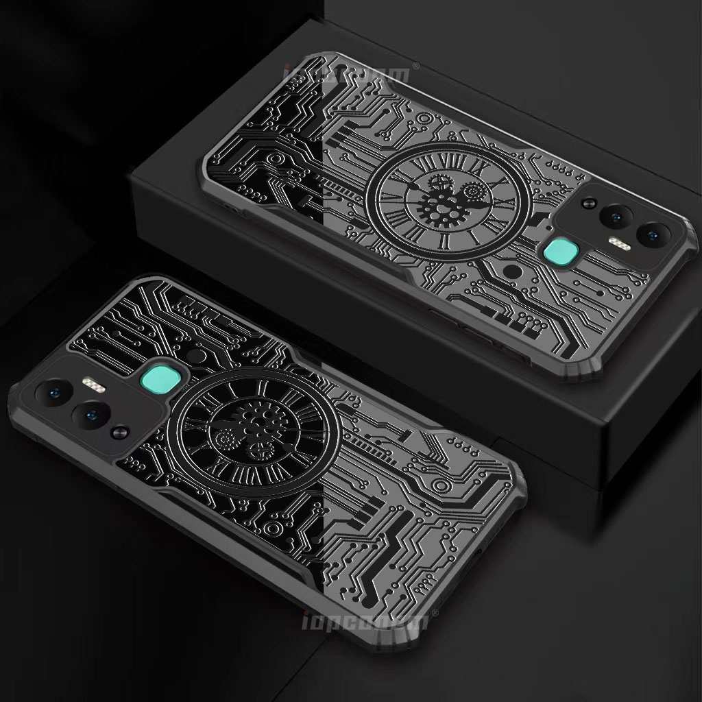 เคสโทรศัพท์มือถือ PC ใส กันกระแทก สําหรับ Infinix Note 12 Pro 10 11S 11 12i 2022 VIP G96 G88 2023 5G 4G - รูปที่ 5