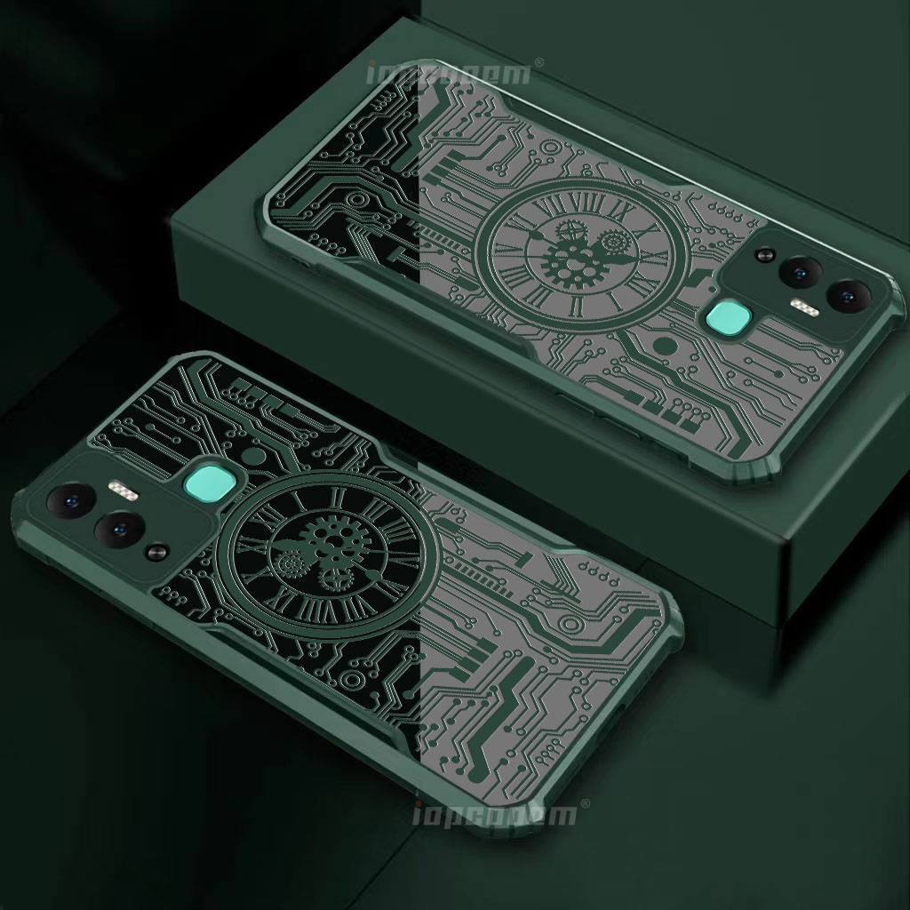 เคสโทรศัพท์มือถือ PC ใส กันกระแทก สําหรับ Infinix Note 12 Pro 10 11S 11 12i 2022 VIP G96 G88 2023 5G 4G - รูปที่ 7