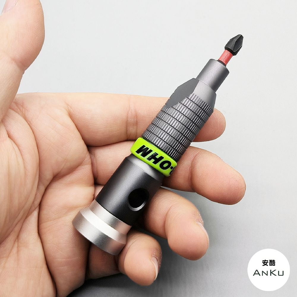 หลายรุ่นอลูมิเนียมทั้งหมด6.35มม.แม่นยําไขควงแบริ่งหมวกด้านหลังสามารถ360 ° การหมุน