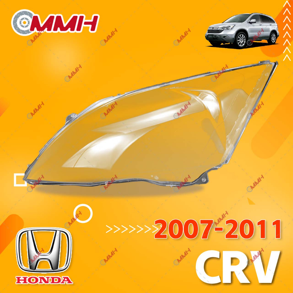 ฝาครอบเลนส์ไฟหน้า สําหรับ Honda Crv (2007-2011) เลนส์ไฟหน้า ฝาครอบไฟหน้า ไฟหน้ารถยนต์ ไฟหน้าสําหรับ 