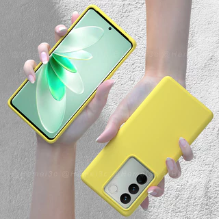 Vivo V27 V27e V29 Pro 5G เคสโทรศัพท์ซิลิกาเจล แบบแข็ง กันกระแทก