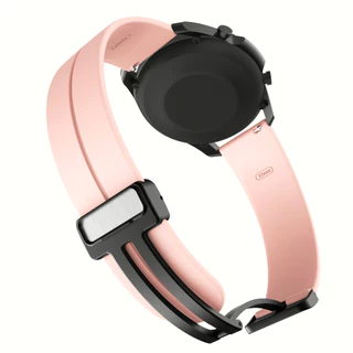 สายรัดซิลิโคนอุปกรณ์เสริมสร้อยข้อมือสําหรับ Amazfit Bip Max 6 5 Unity 3 U Pro GTS 4 Mini GTS3 GTS2