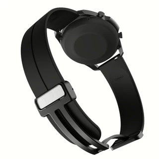 สายรัดซิลิโคนอุปกรณ์เสริมสร้อยข้อมือสําหรับ Amazfit Bip Max 6 5 Unity 3 U Pro GTS 4 Mini GTS3 GTS2