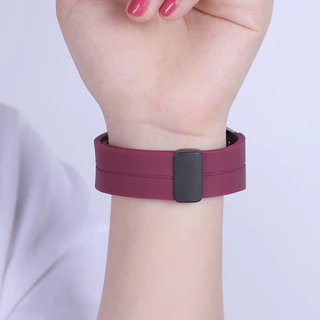 สายรัดซิลิโคนอุปกรณ์เสริมสร้อยข้อมือสําหรับ Amazfit Bip Max 6 5 Unity 3 U Pro GTS 4 Mini GTS3 GTS2