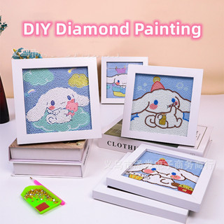 DIY Diamond Painting ครอสติสคริสตัล พร้อมกรอบ Cross-Stitch Crystal , Diamond Painting ภาพปักเพชร ภาพจิตกรรม ภาพวาดเพชร ของขวัญ