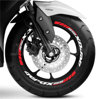 สติ๊กเกอร์ล้อ aerox155 2021 2022 2023 สติ๊กเกอร์ติดขอบล้อสะท้อนแสง yamaha nvx aerox V1 V2 สําหรับรถจักรยานยนต์