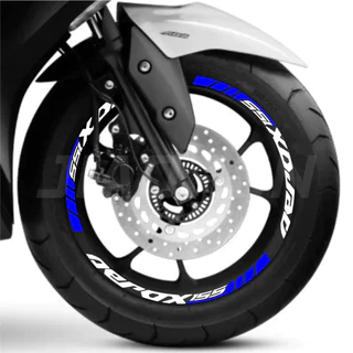 สติ๊กเกอร์ล้อ aerox155 2021 2022 2023 สติ๊กเกอร์ติดขอบล้อสะท้อนแสง yamaha nvx aerox V1 V2 สําหรับรถจักรยานยนต์