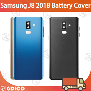 ฝาครอบแบตเตอรี่ด้านหลัง แบบเปลี่ยน สําหรับ SAMSUNG Galaxy J8 2018 J810 J810F SAMSUNG J810