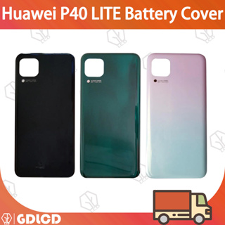 Huawei P40 Lite เคสกระจกแบตเตอรี่ด้านหลัง พร้อมเลนส์กล้อง สําหรับ Nova 7i 6SE 6 SE JNY-L21 JNY-L22