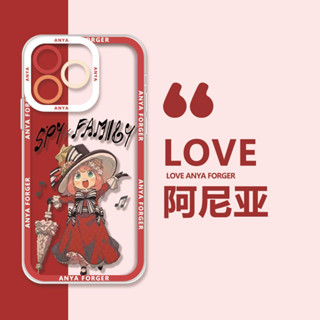 เคสโทรศัพท์มือถือ TPU ใส แบบนิ่ม ลายอนิเมะ Spy X family สําหรับ IPhone 14 13 12 11 Pro Max 14 Plus 13 12 Mini 6 6s 7 8 Plus XR X XS Max