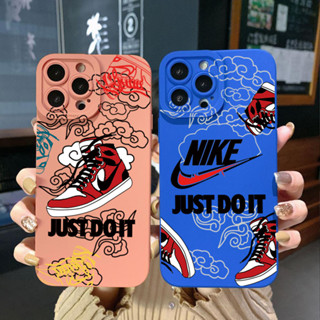 เคสโทรศัพท์มือถือ ขอบสี่เหลี่ยม ลาย Just Do it Just Do it สําหรับ Xiaomi Redmi Note 12 4G Pro 5G 9S 9A 12C