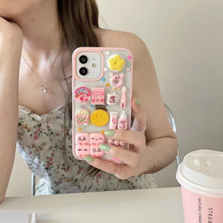 เคสโทรศัพท์มือถือแบบแข็ง กันกระแทก ลาย Pink Girly สําหรับ iPhone 11 12 12pro 12promax 13 13pro 13promax 14 14pro 14promax