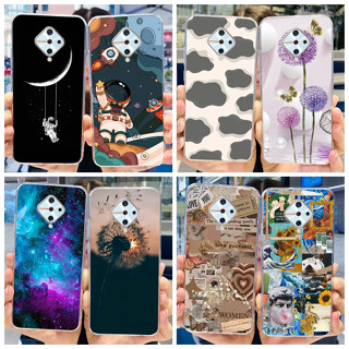 เคสโทรศัพท์มือถือ TPU ใส กันกระแทก ลายนักบินอวกาศน่ารัก สําหรับ Vivo S1 Pro S1Pro 1920 6.38 นิ้ว