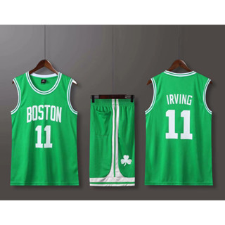 เสื้อกีฬาบาสเก็ตบอล ลายทีม NBA Boston Celtics Jersi สําหรับผู้ใหญ่