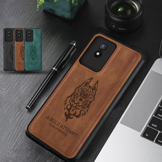 เคสโทรศัพท์หนังแกะ TPU แบบนิ่ม กันกระแทก สําหรับ VIVO Y02