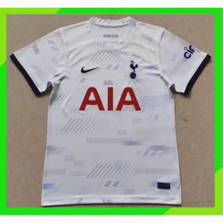 เสื้อกีฬาแขนสั้น ลายทีมชาติฟุตบอล Tottenham Hotspurs 2023-24 ชุดเหย้า ไซซ์ S-XXL 23 24