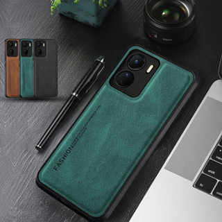 เคสโทรศัพท์หนัง TPU แบบนิ่ม กันกระแทก หรูหรา สําหรับ VIVO Y16 4G