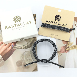 RASTAClAT สะท้อนแสงผู้ชายกําไลข้อมือสีดําเชือกกล่องของขวัญพรีเมี่ยมสําหรับผู้ชายผู้หญิงแฟชั่นสะท้อนแสงชุดสิงโตรองเท้าลูกไม้ออกแบบของขวัญวันเกิด