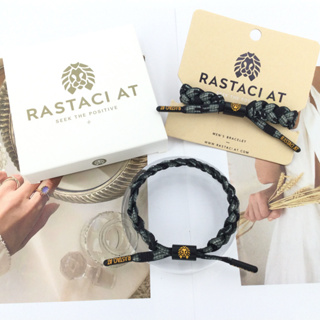 RASTAClAT สร้อยข้อมือถักสีเหลืองพร้อมกล่องของขวัญพรีเมี่ยมของขวัญคลาสสิกกีฬาน้ําหนักเบาสายรัดข้อมือปรับระดับได้ จัดส่งวันนี้