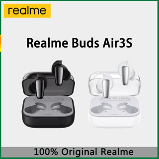 Realme Buds Air 3S TWS หูฟังบลูทูธ 5.3 ไร้สาย AI ENC ตัดเสียงรบกวน แบตเตอรี่ 30 ชั่วโมง IPX5 กันน้ํา ความล่าช้าต่ํา RMA2117