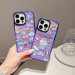 Casetify เคสโทรศัพท์มือถือแบบนิ่ม TPU ใส กันกระแทก ลายกลิตเตอร์ ระยิบระยับ สําหรับ iPhone 14 Pro Max 12 13 Pro Max 11 13 14