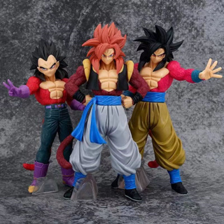 โมเดลฟิกเกอร์ Dragon Ball GK Big figures Super Saiyan 4 Goku Vegeta Gogeta ขนาด 24-27 ซม. ของเล่นสําหรับเด็ก