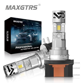 Maxgtrs ไฟกลางวัน LED H15 72W 18000LM CSP 2 ชิ้น สําหรับรถยนต์