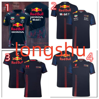 เสื้อกีฬาแขนสั้น คอกลม ลายทีมชาติฟุตบอล F1 Formula One คุณภาพสูง ไซซ์ S-5XL 2023