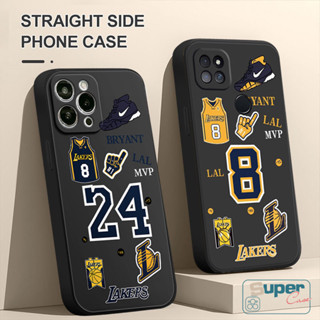 เคสโทรศัพท์มือถือ Tpu นิ่ม ขอบตรง พิมพ์ลาย Lakers สําหรับ Vivo Y11 Y20 Y02 Y16 Y12 Y35 Y20i V23E Y51 Y15 Y30i Y91 V25E Y22s Y91C Y31 Y15 Y30 Y95 Y50 Y93 Y22 Y53 Y12s Y20s Y12i N.B.A Kobe