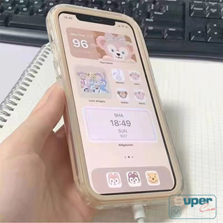 3 in 1 เคสโทรศัพท์มือถือ Tpu นิ่ม แบบใส กันกระแทก สีมาการอง หรูหรา สําหรับ iPhone XR 11 8Plus 7Plus 13 12 11 14 Pro Max 7 8 14 Plus X XS Max SE 2020