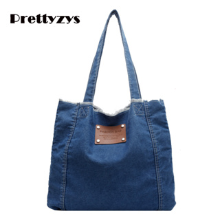 Tote Bag Prettyzys 2023 Korean Large Capacity Commuting to Student For Women