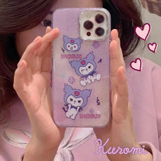 เคสโทรศัพท์มือถือแบบนิ่ม Tpu ลายเอลฟ์สีม่วง สําหรับ iPhone 12Pro 13Pro 11 14 14promax 14pro