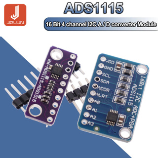 I2c ADS1115 โมดูลขยายเสียง 16 Bit ADC 4 ช่องทาง พร้อมโปรแกรม 2.0V เป็น 5.5V