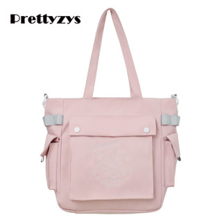 Tote Bag Prettyzys 2023 Korean Large Capacity School  For Teenage Girls