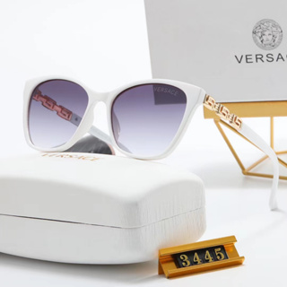 Versace แว่นตากันแดด แบรนด์หรู สไตล์เรโทร คลาสสิก แฟชั่นสําหรับผู้ชาย และผู้หญิง 2023