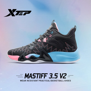 Xtep MASTIFF 3.5 V2 รองเท้าบาสเก็ตบอล ข้อกลาง แบบมืออาชีพ สําหรับผู้ชาย