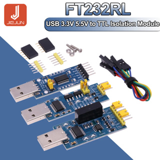 Adum3201 FT232 โมดูลพอร์ตอนุกรมแยกโฟโตอิเล็กทริก USB 3.3V 5.5V เป็นอะแดปเตอร์ TTL FT232RL FTDI