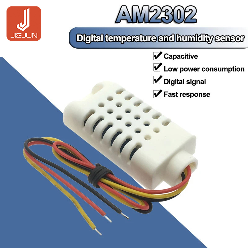 1PCS แบบมีสาย DHT22AM2302 เซ็นเซอร์อุณหภูมิและความชื้นแบบดิจิตอล AM2302