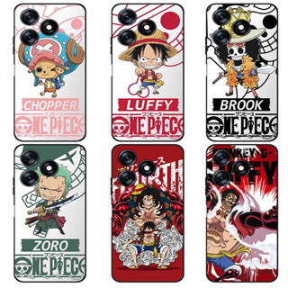 เคส Tecno Spark 10 4G Case การ์ตูน One Piece Luffy Soft TPU เคสซิลิโคน โทรศัพท์มือถือ เคส