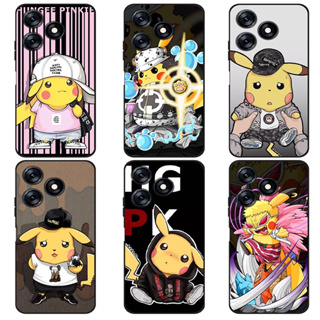 เคส Tecno Spark 10 4G Case การ์ตูน Pokemon Pikachu Soft TPU เคสซิลิโคน โทรศัพท์มือถือ เคส